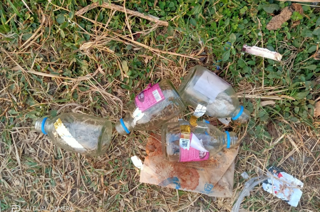 anti-social elements in playground at katghora in korba