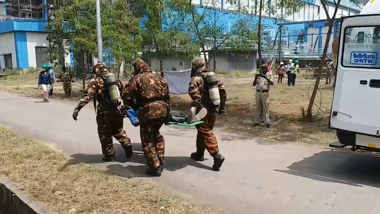 cisf and administration jointly conduct mock drill