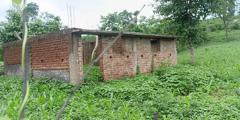 Residence of Baiga tribal families incomplete