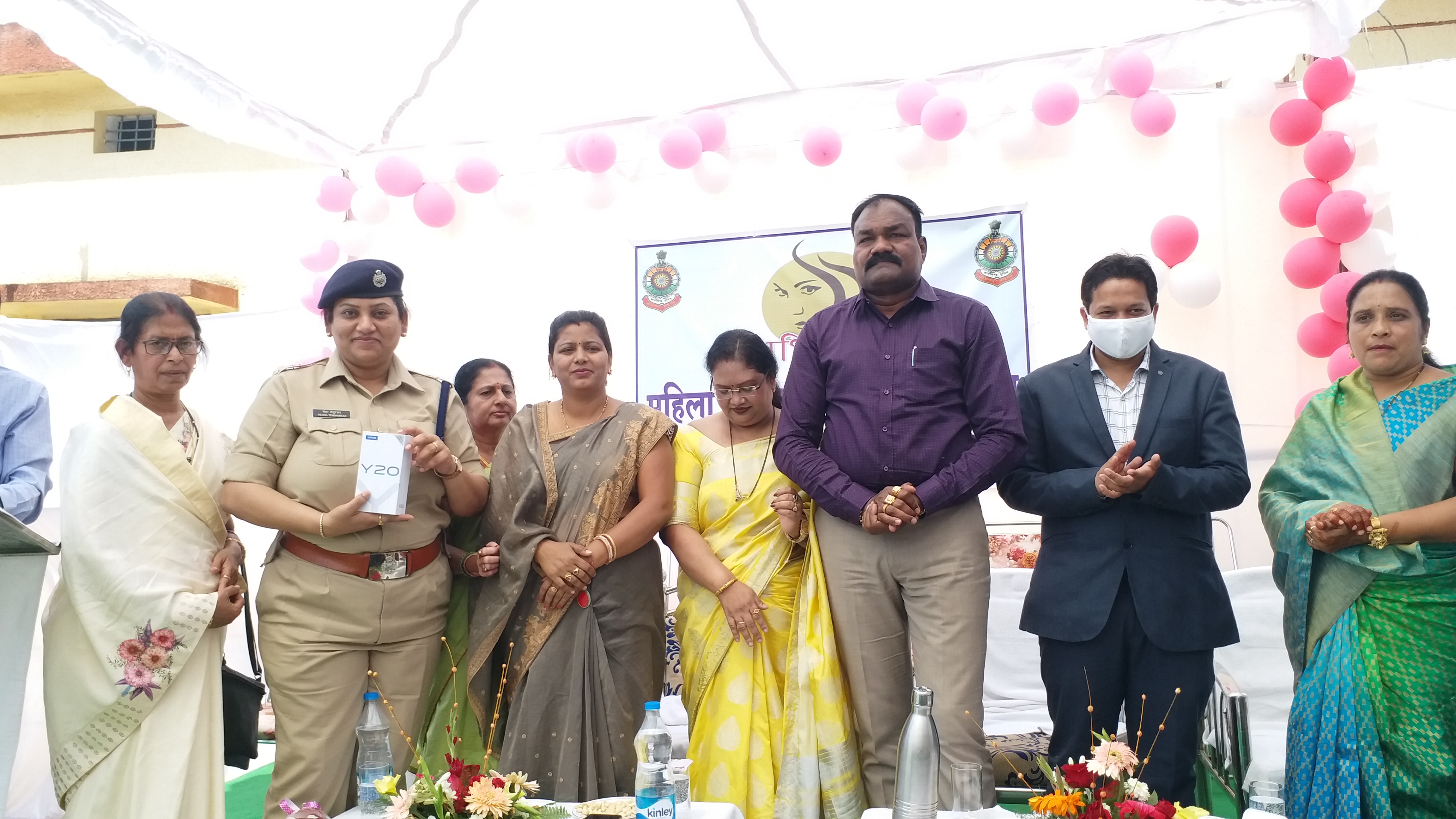 Police organized program on International Womens Day in mahasamund