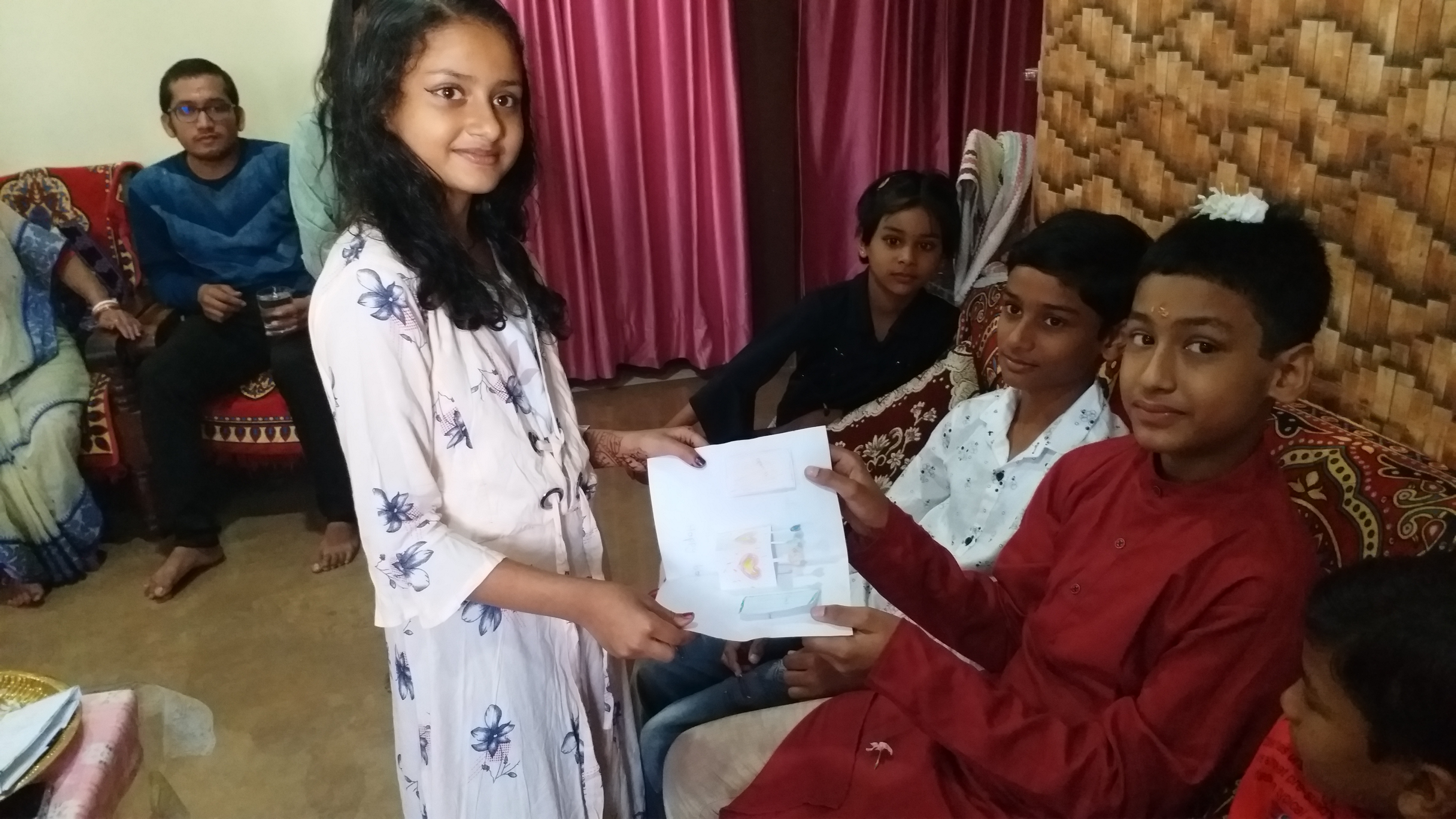 sister pray for her brother in bhai dooj