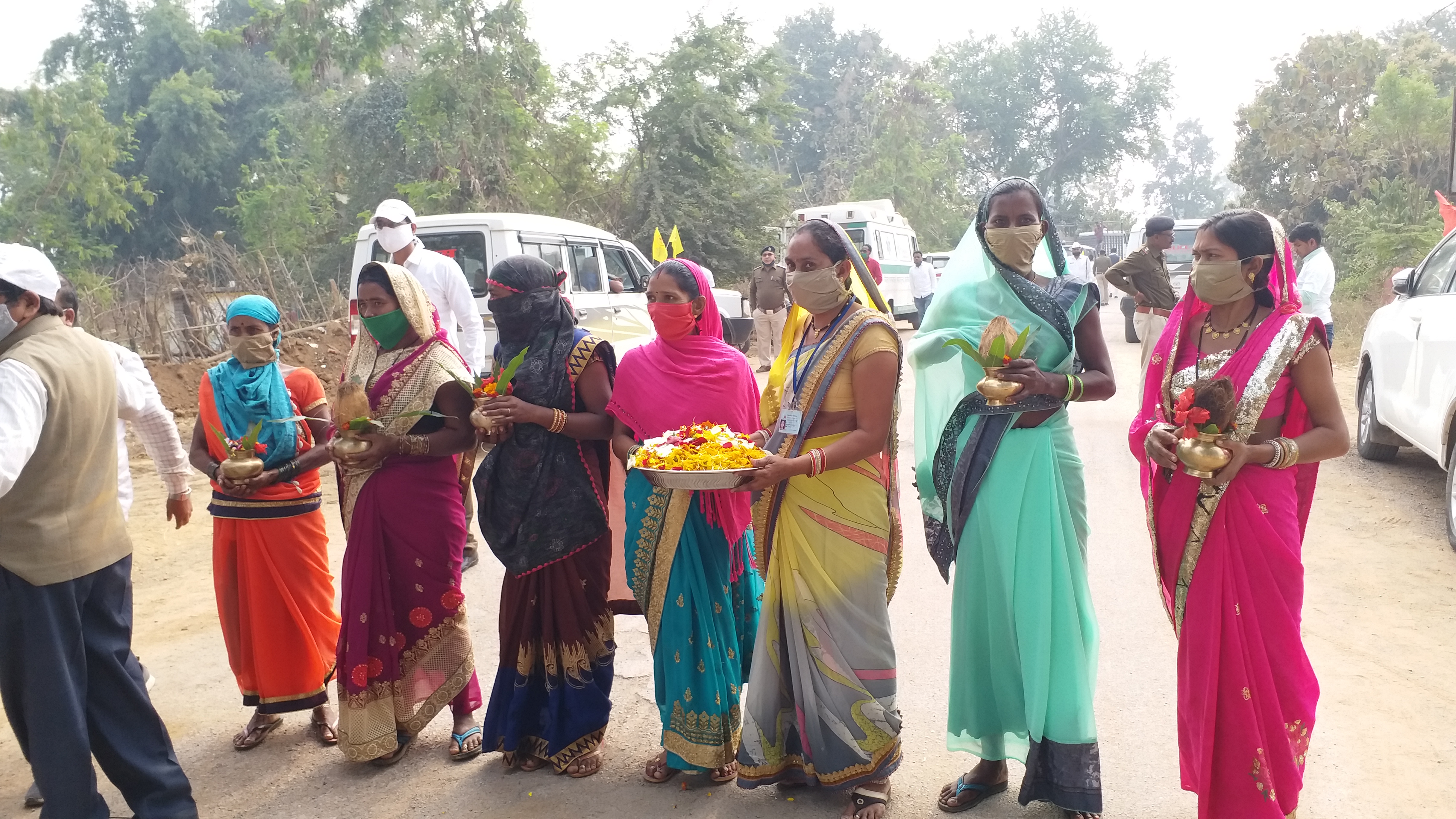 Ram Van Gaman Yatra from Mahasamund leaves for Raipur