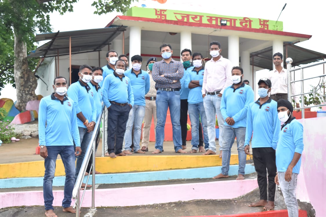 Karuna Foundation renovated pahadi temple