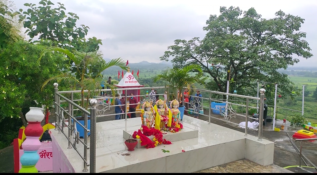 Karuna Foundation renovated pahadi temple