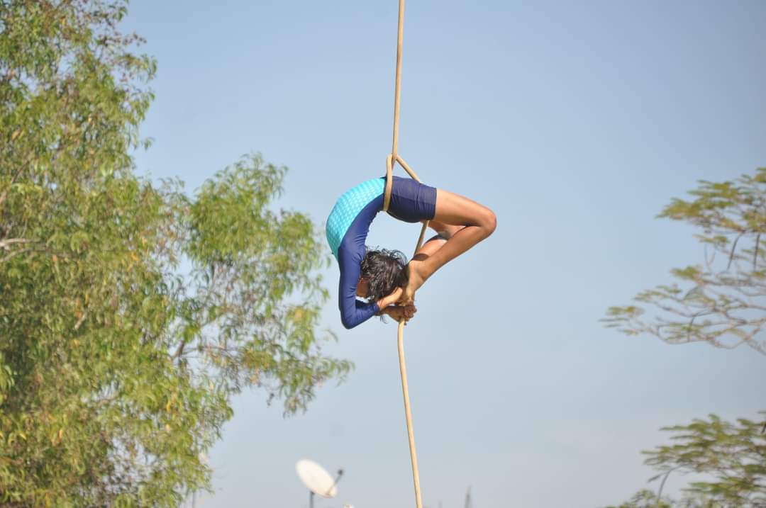 Students of Narayanpur district perform best in mallakhamba