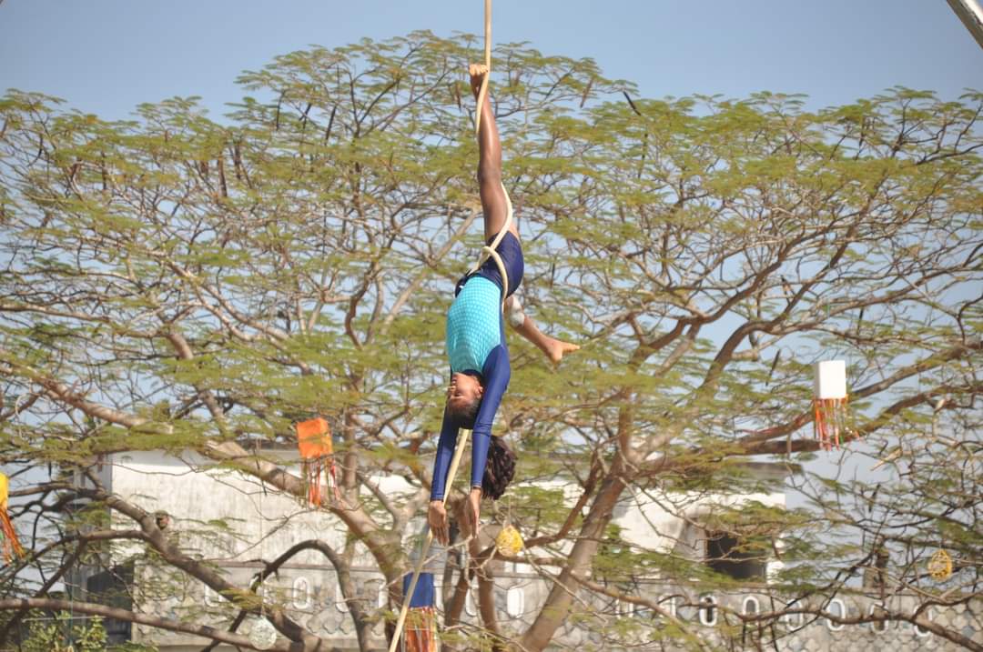 Students of Narayanpur district perform best in mallakhamba