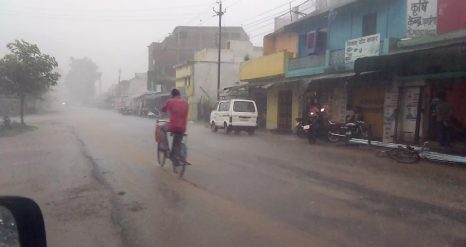 People get relief from heat due to rains in Pandaria of Kawardha