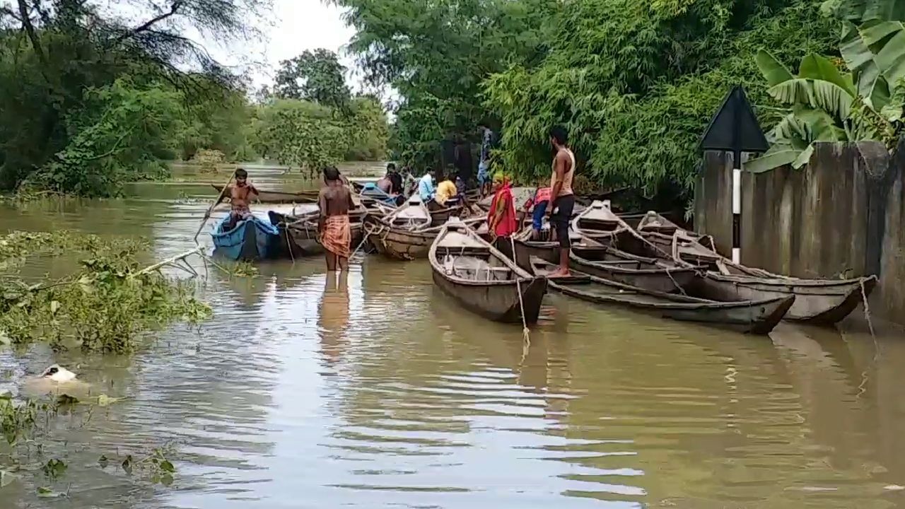 Flood like situation in Raigarh