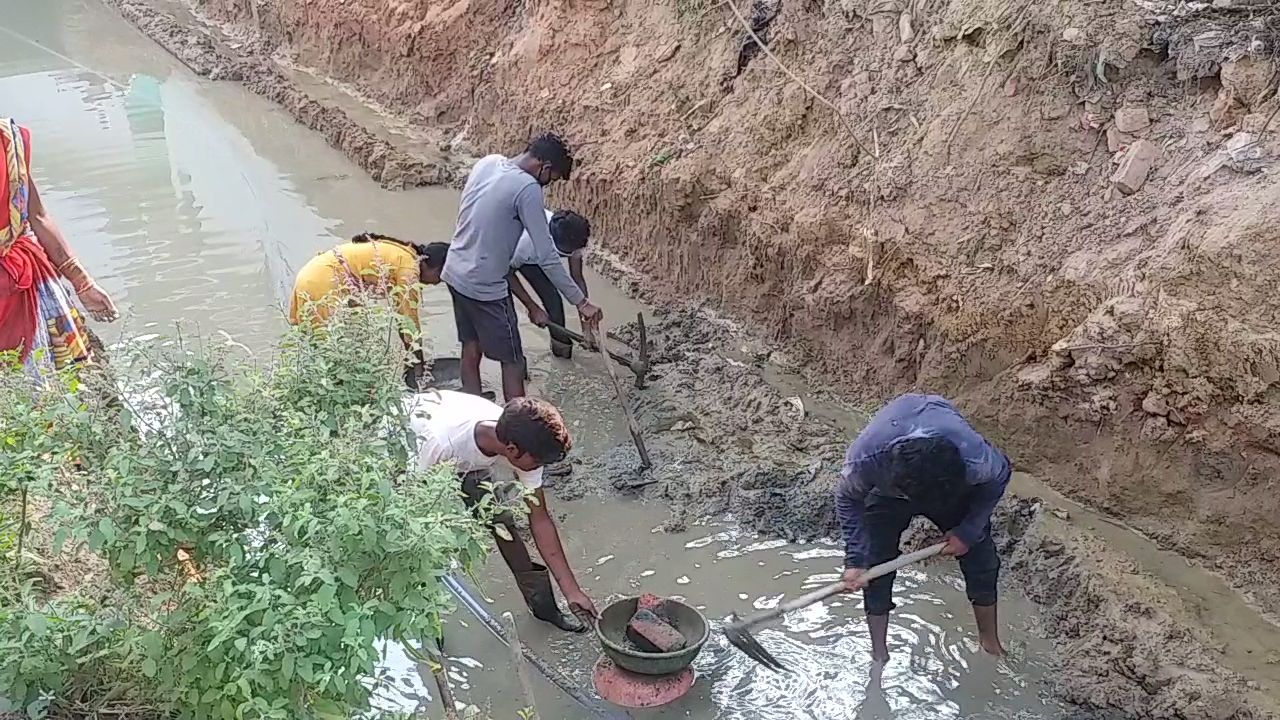 raigarh nagar nigam constructing drain system