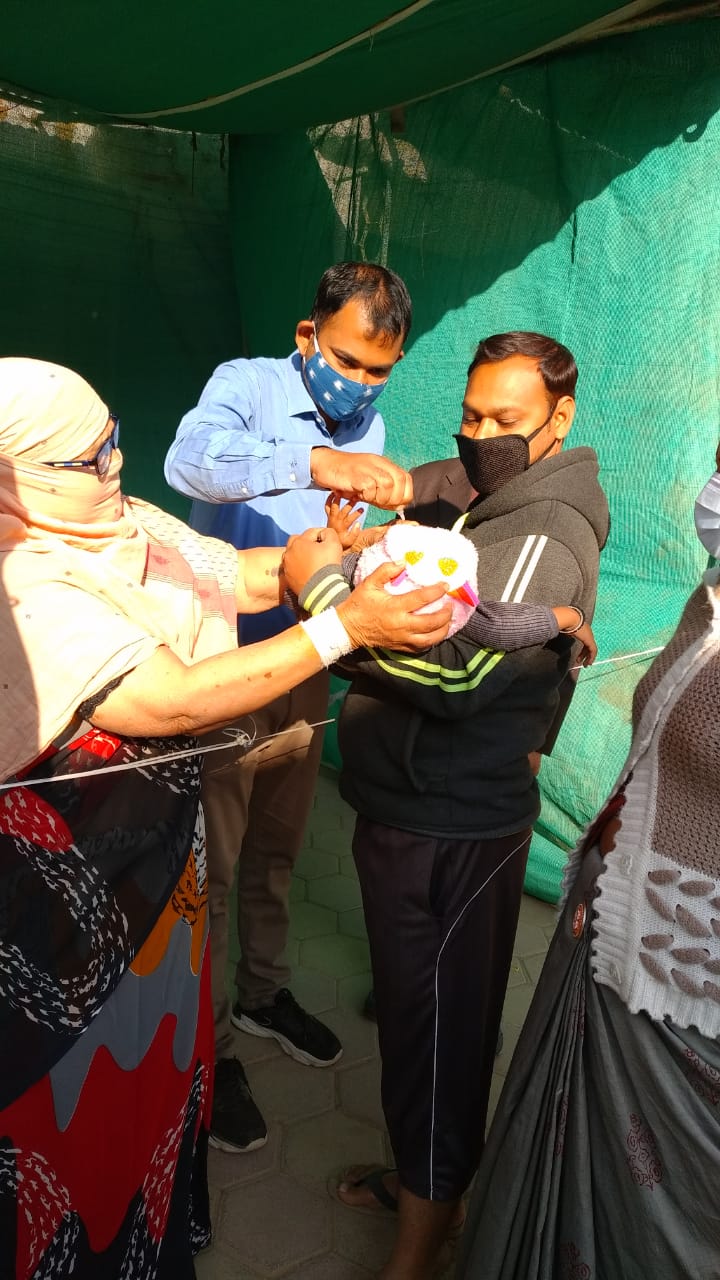 Pulse polio programme started in Rajnandgaon