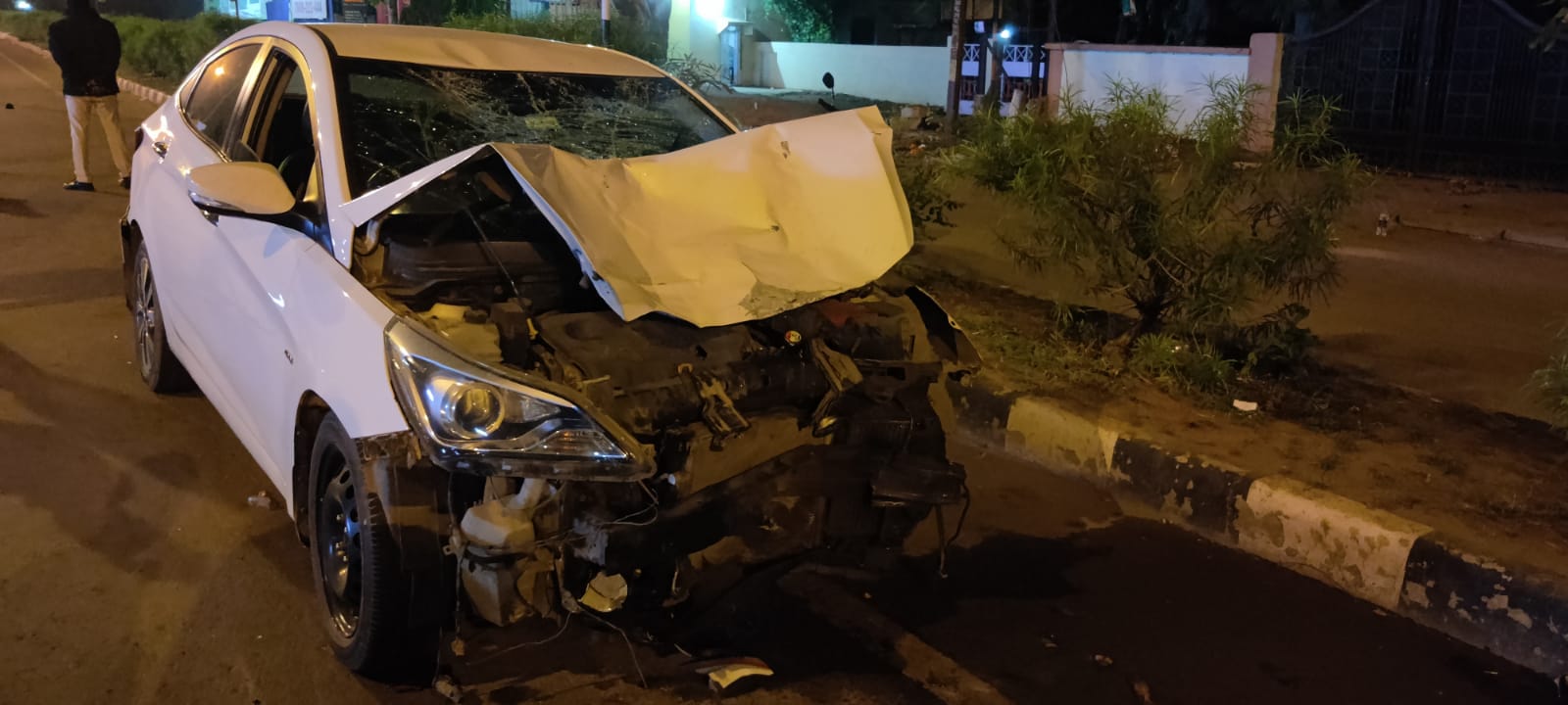 road accident in Raipur