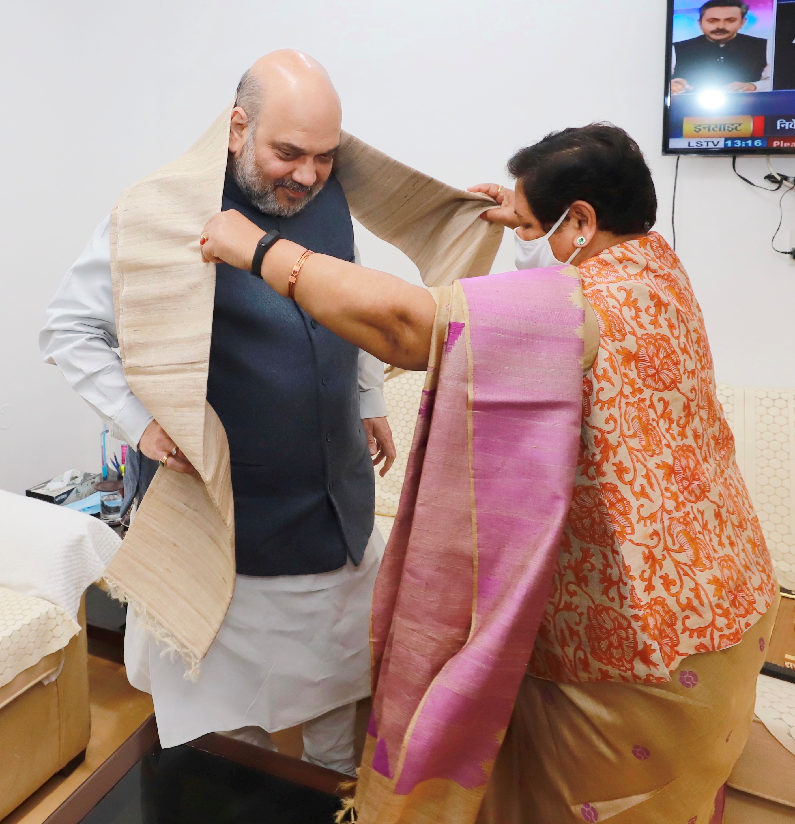 Governor Anusuiya Uike met Amit Shah