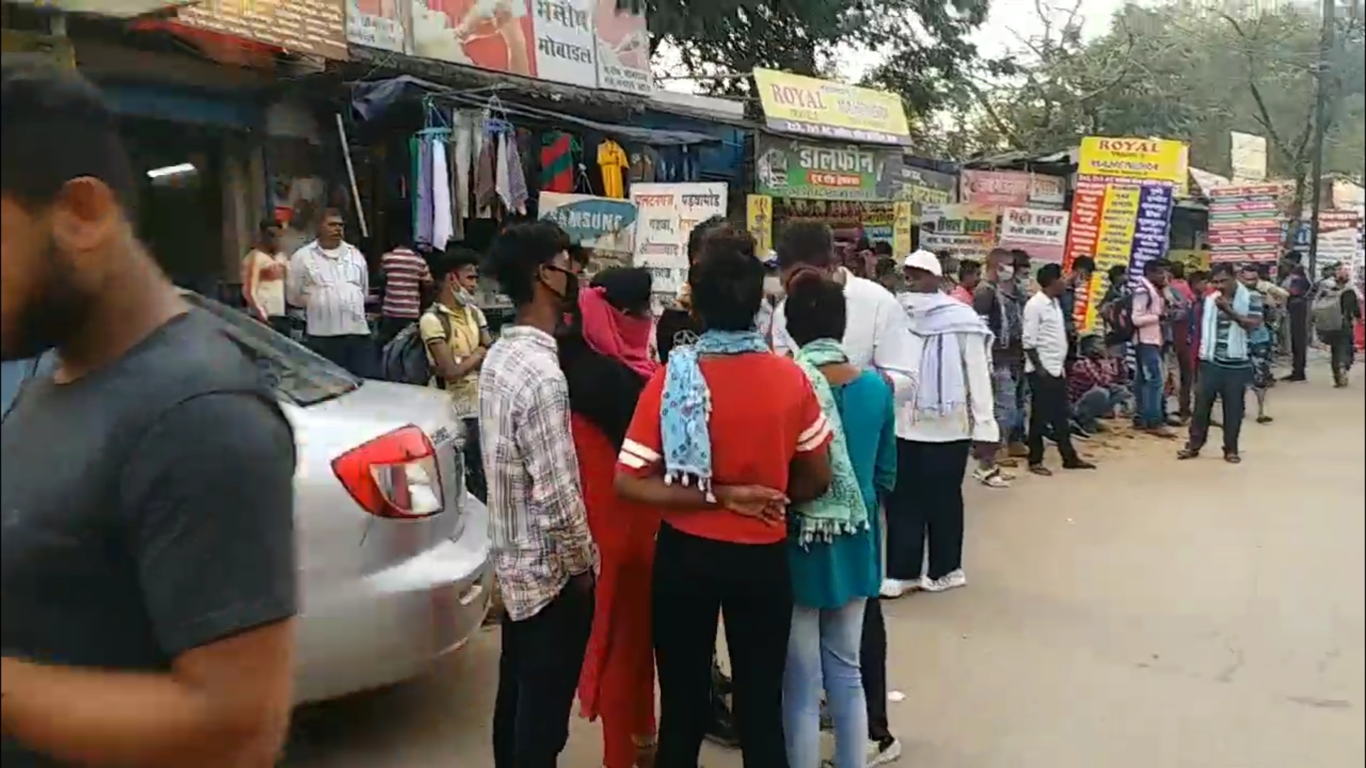 Lack of facilities at Raipur pandari bus stand