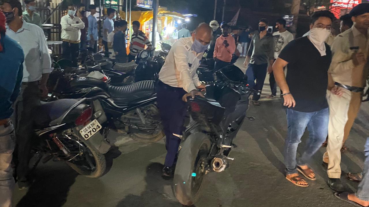 action against violating traffic rules