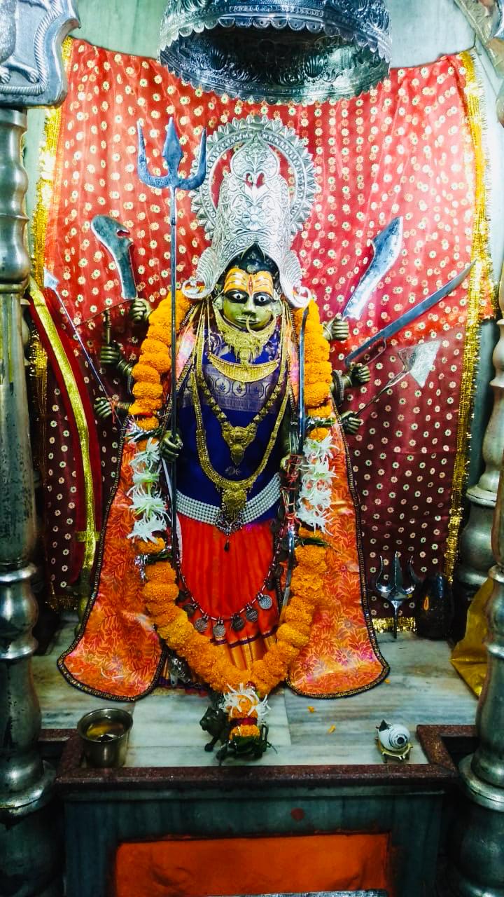 Jyoti Kalash immersion performed at Mahamaya Temple Raipur