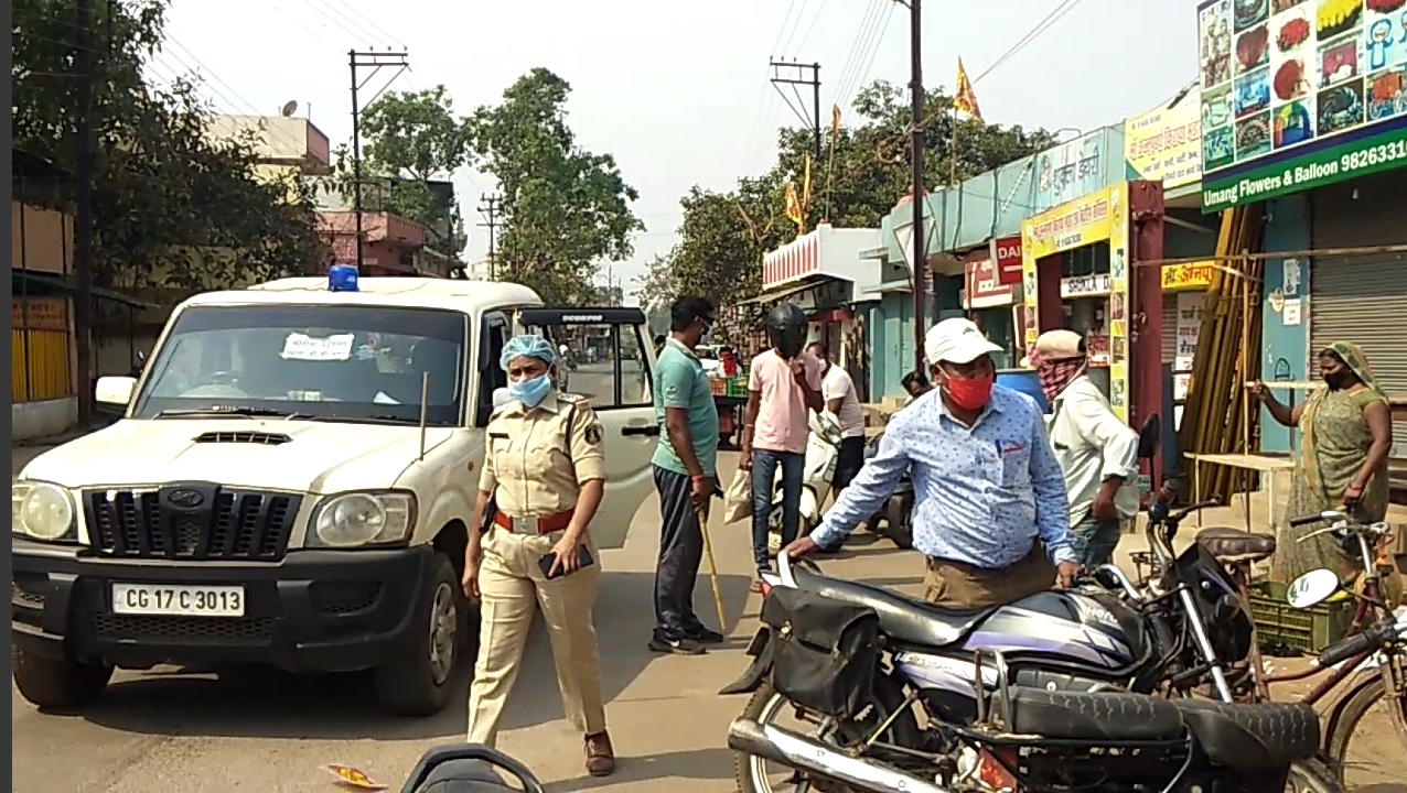 Police came out on the streets to explain