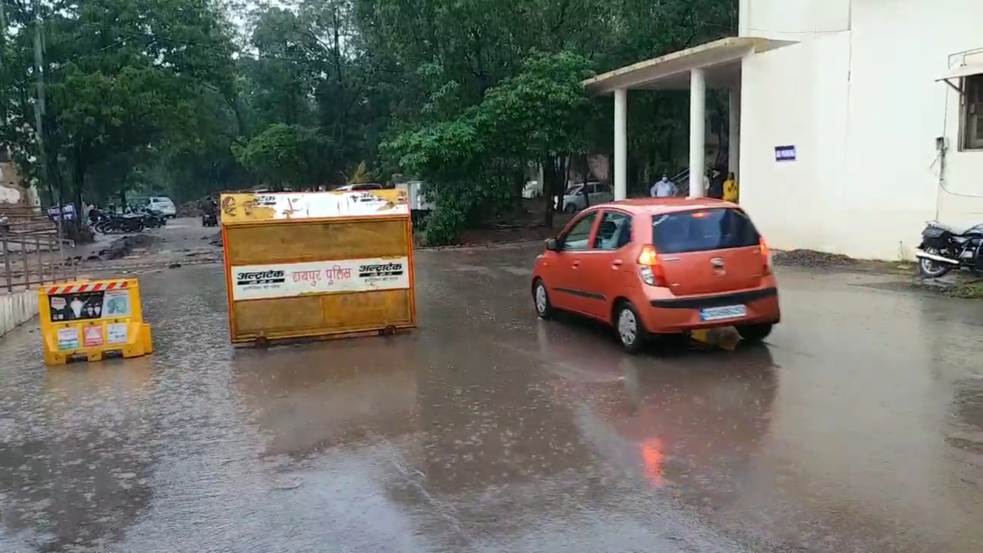 Light to moderate rains in chhattisgarh