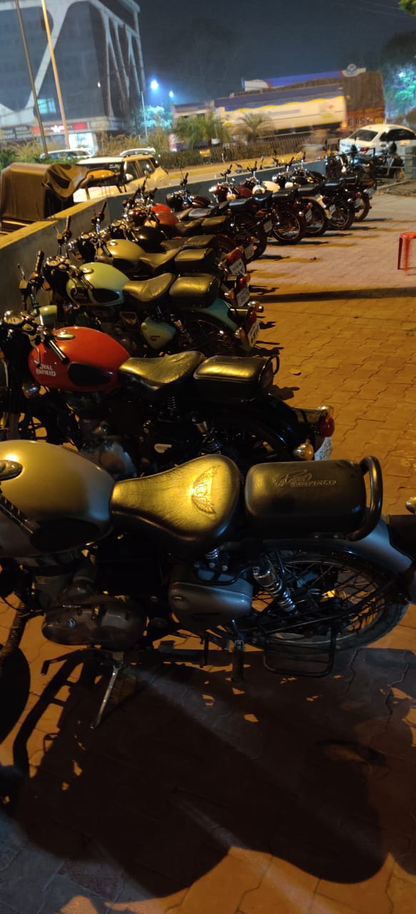 Action on 108 bike drivers with non-standard silencer in bike in raipur