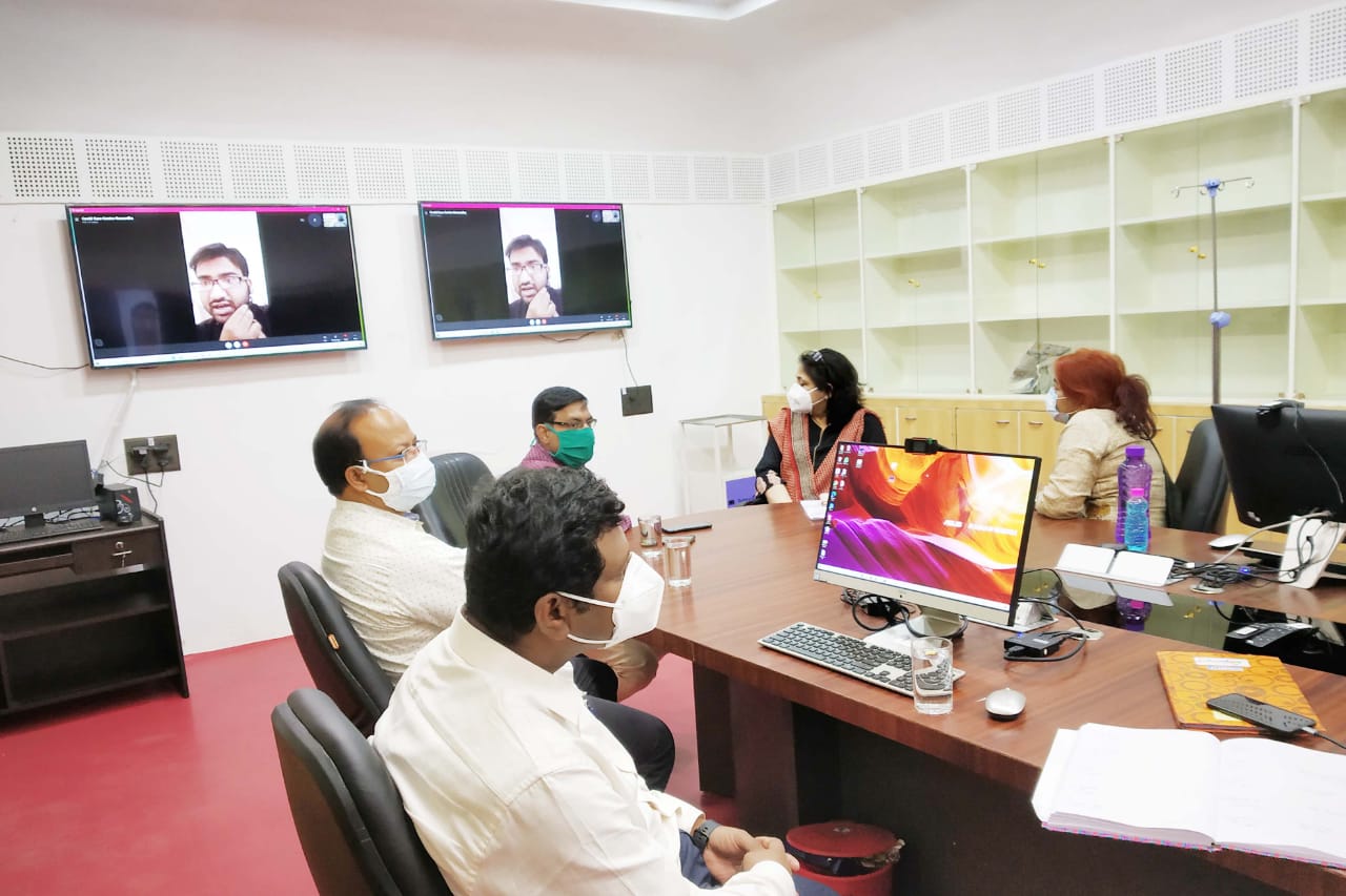 High level central team inspected Raipur Medical College Hospital