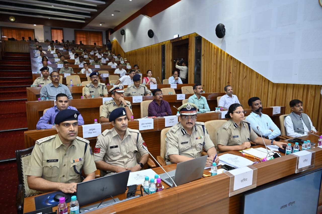 Collector SP conference in raipur