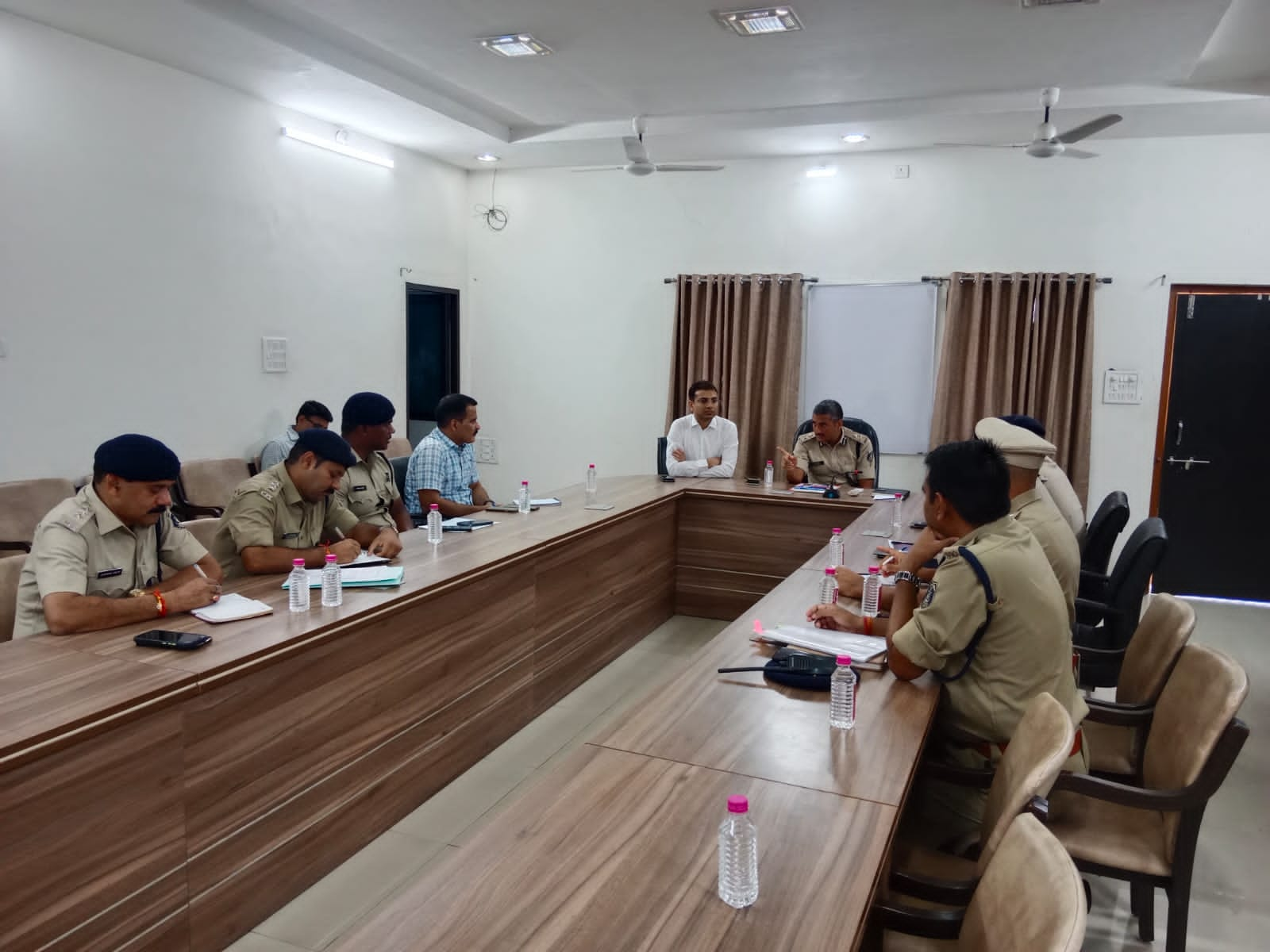 Raipur Range IG meeting