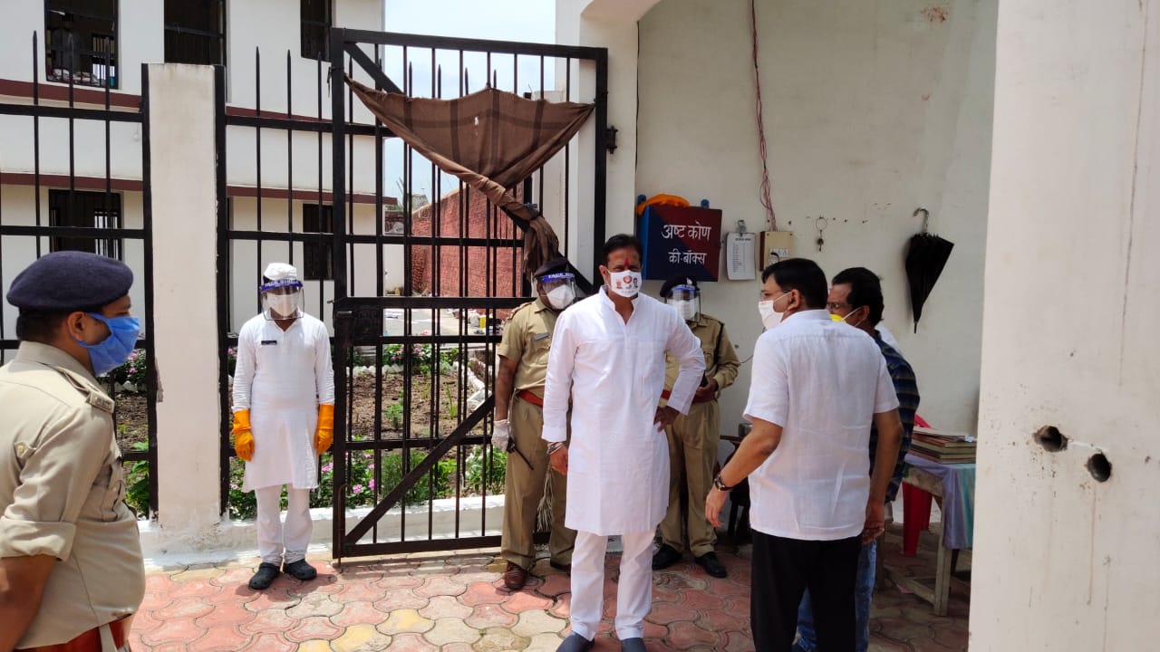 Vikas Upadhyay inspected the jail