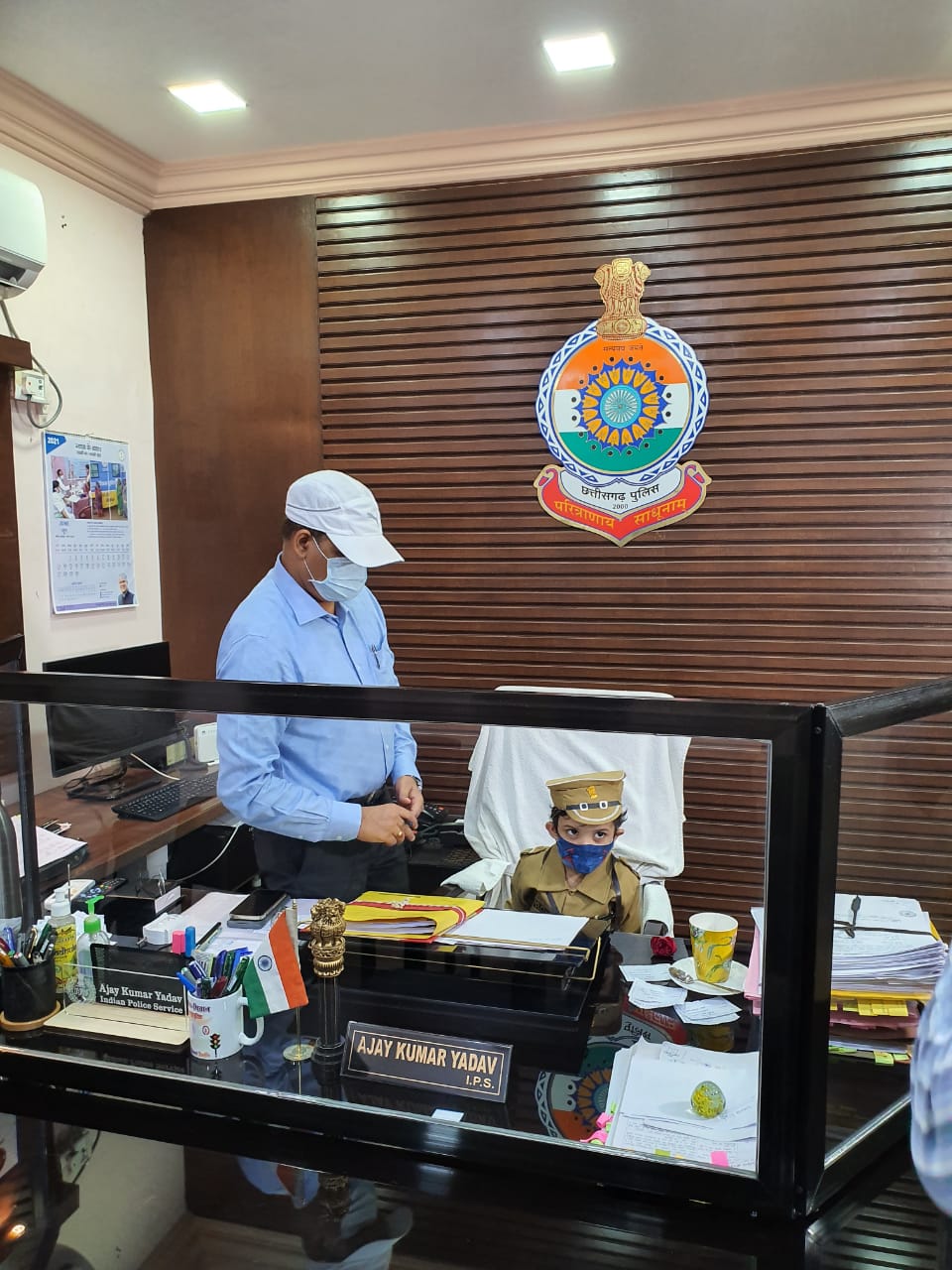 Nayab Ali became SSP of Raipur district for half an hour