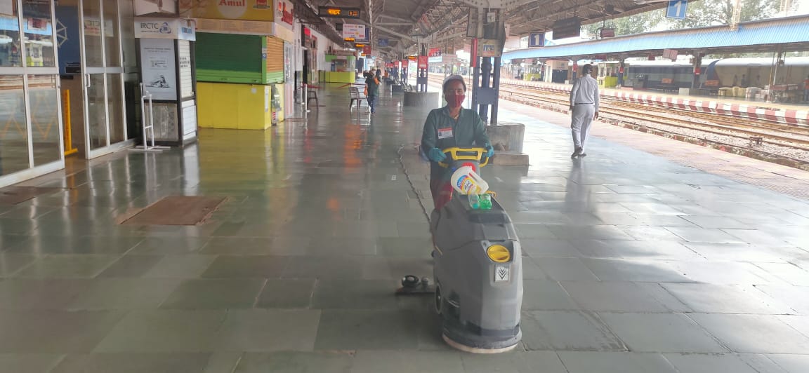 Sanitation awareness campaign organized in Raipur railway division