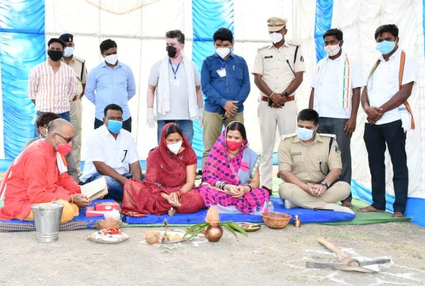 Bhoomipujan of Fortified Police Station