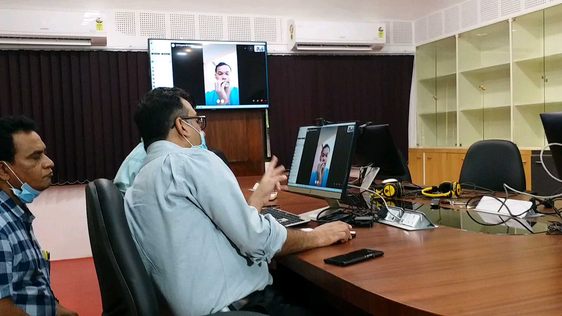 video conferencing with Doctors