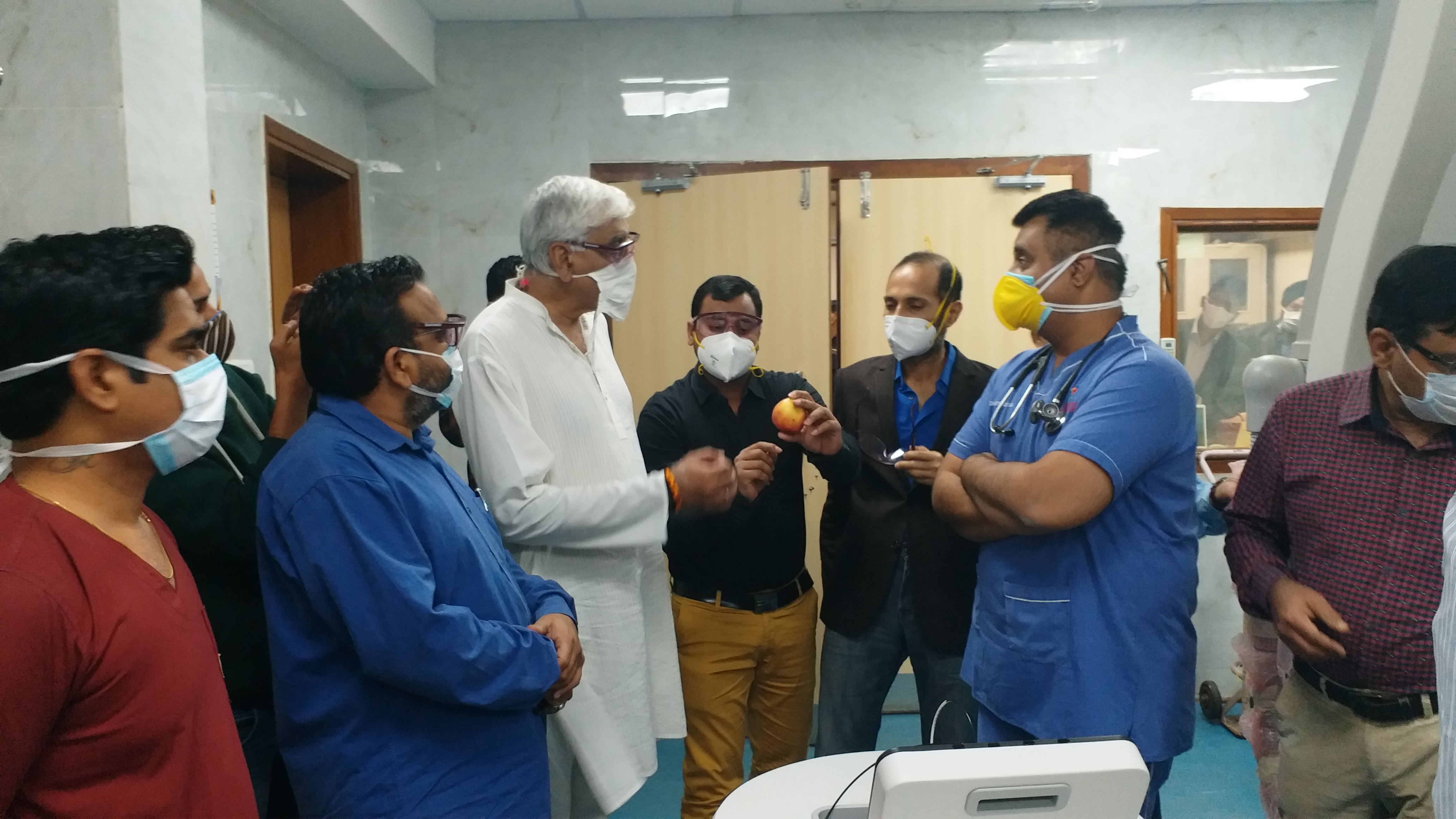 Health Minister TS Singhdeo inaugurates country first laser coroner azioplasty in raipur