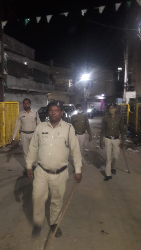 Raipur Police in action mode