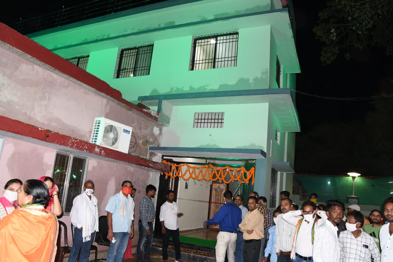 Minister Shiv Dahriya inaugurated the new MLA building office