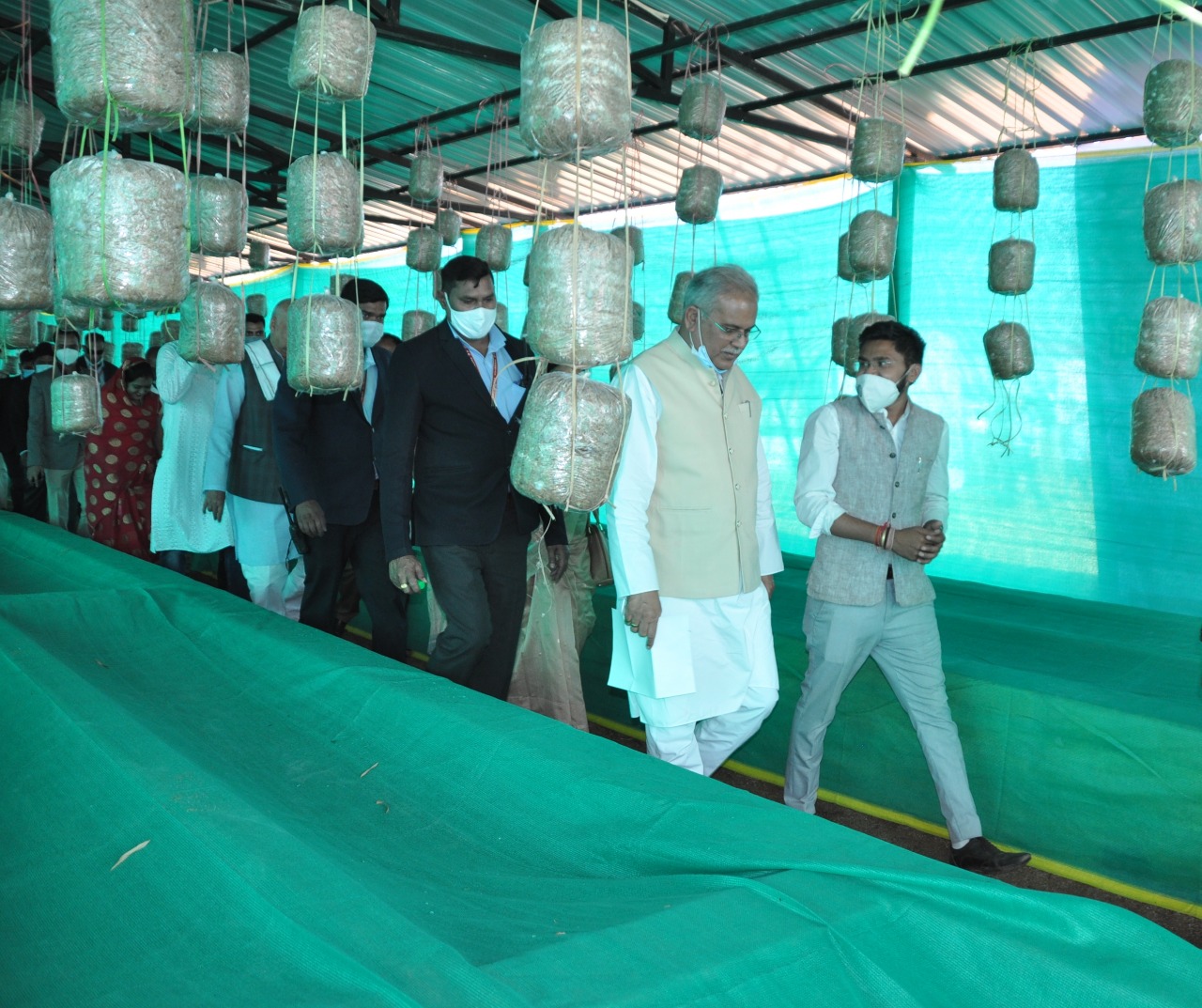 CM Bhupesh Baghel reached the pathri village