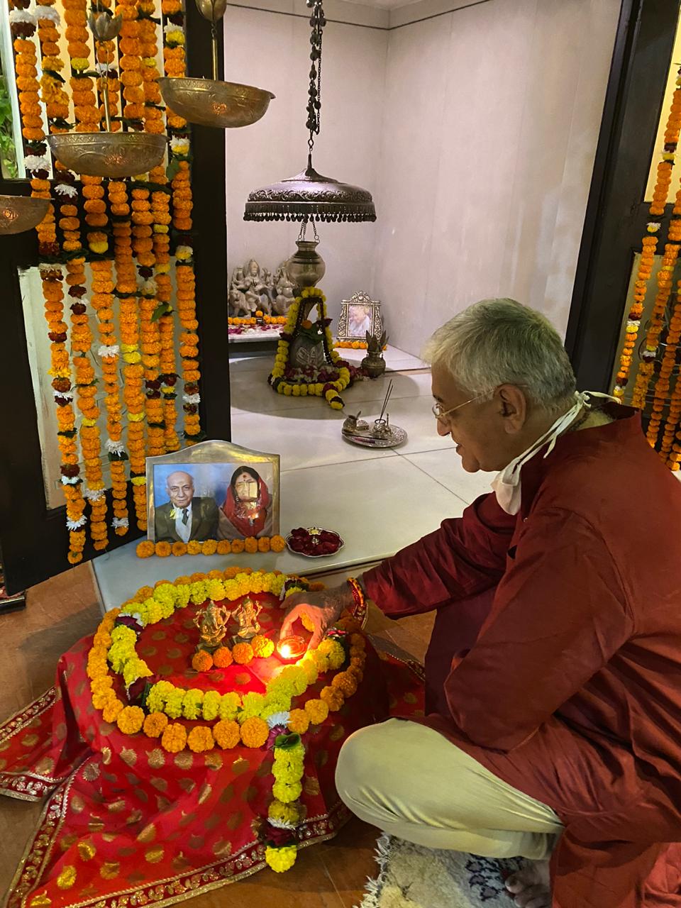 Minister TS Singhdev performed pooja