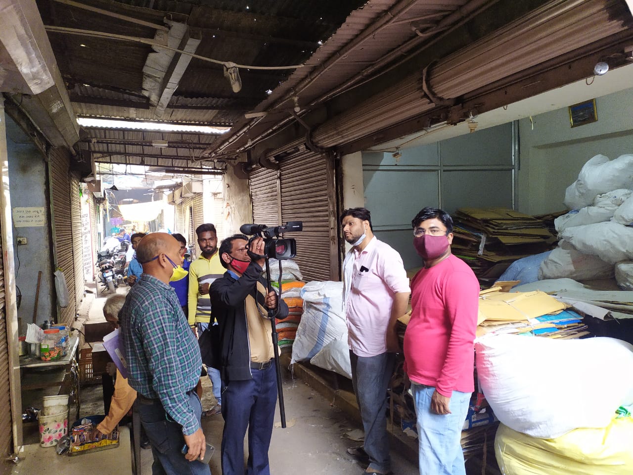 every shop of golbazar measurement FROM TODAY IN RAIPUR