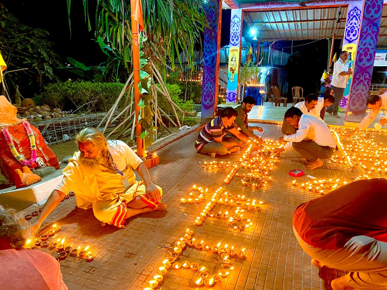 Diwali celebrated at Mata Kaushalya temple