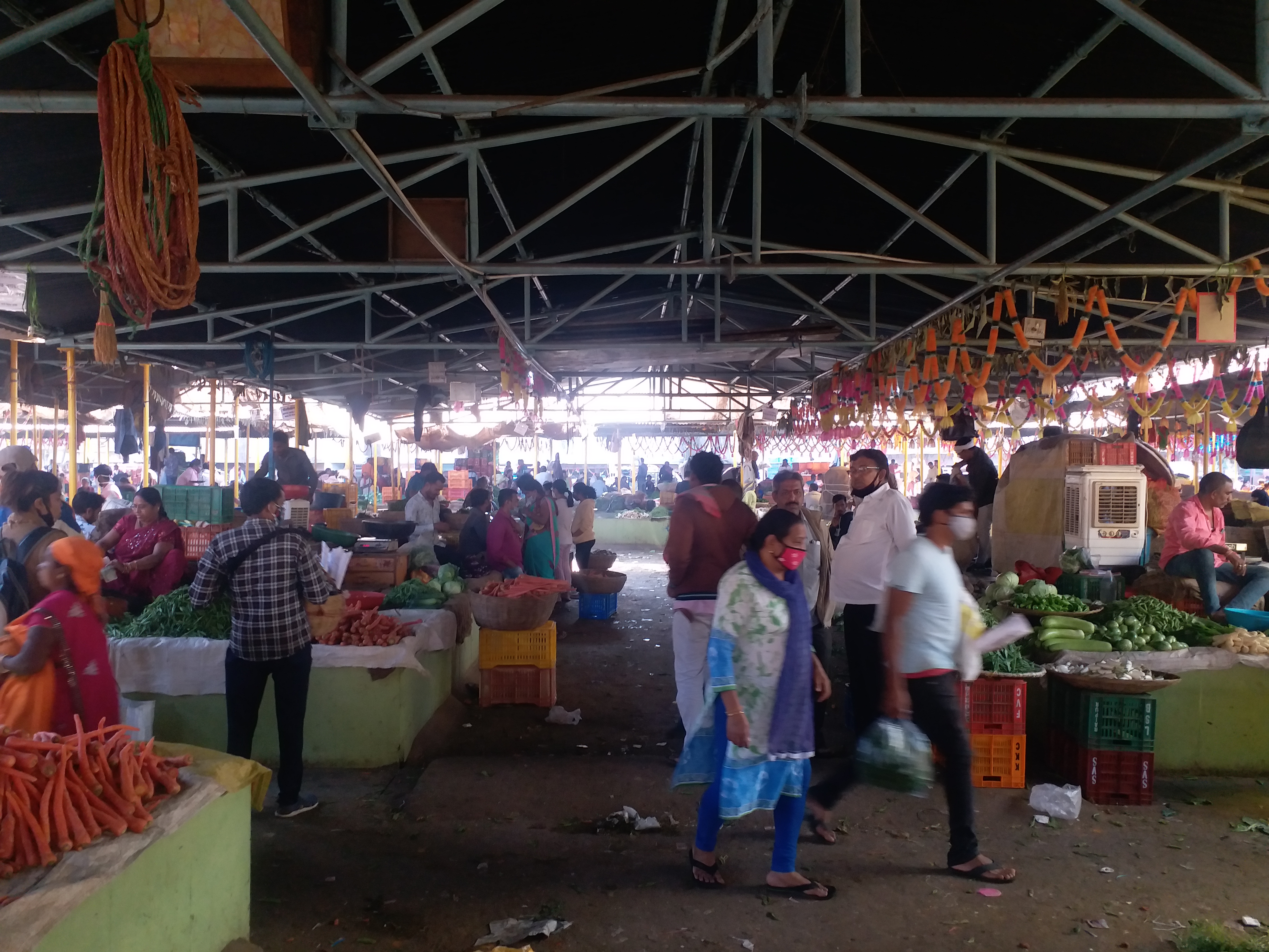 Vegetable Market in raipur