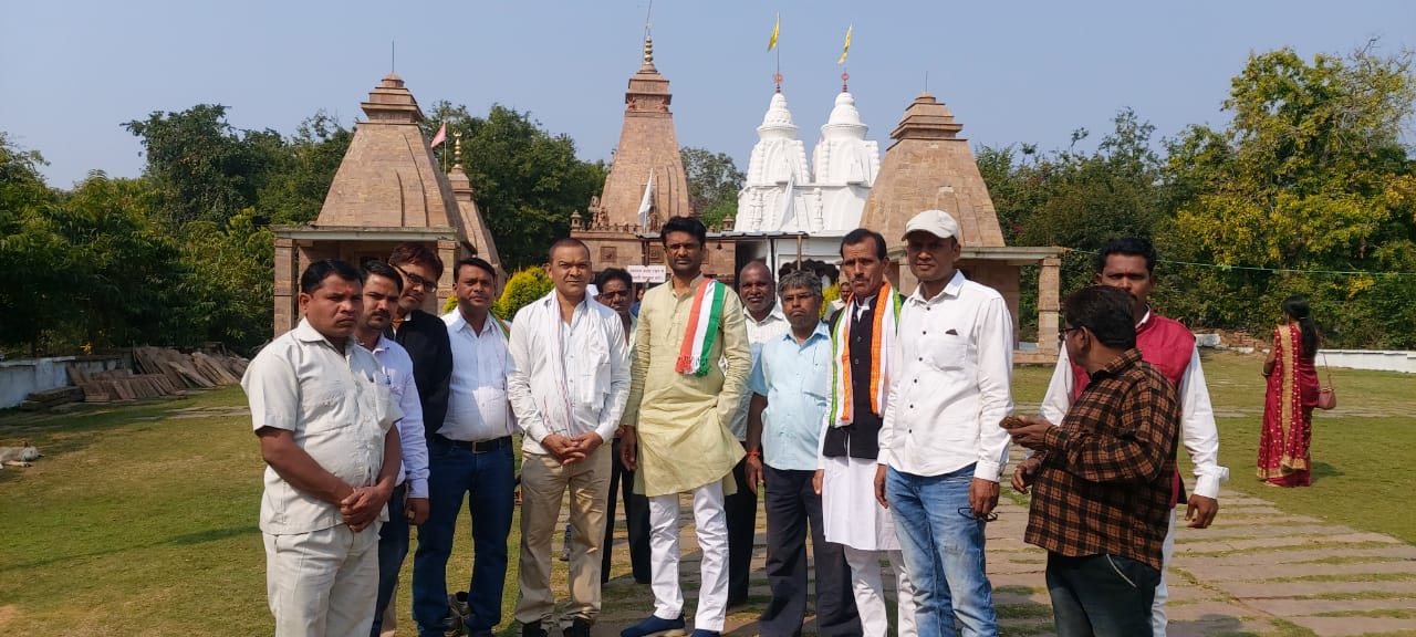 Congress undertook public awareness march against agricultural laws in dharsiwa of raipur