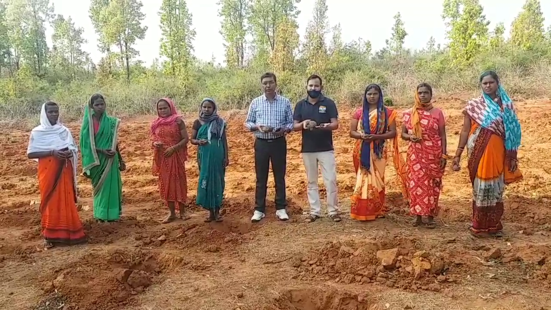 cultivating yam in Gothan