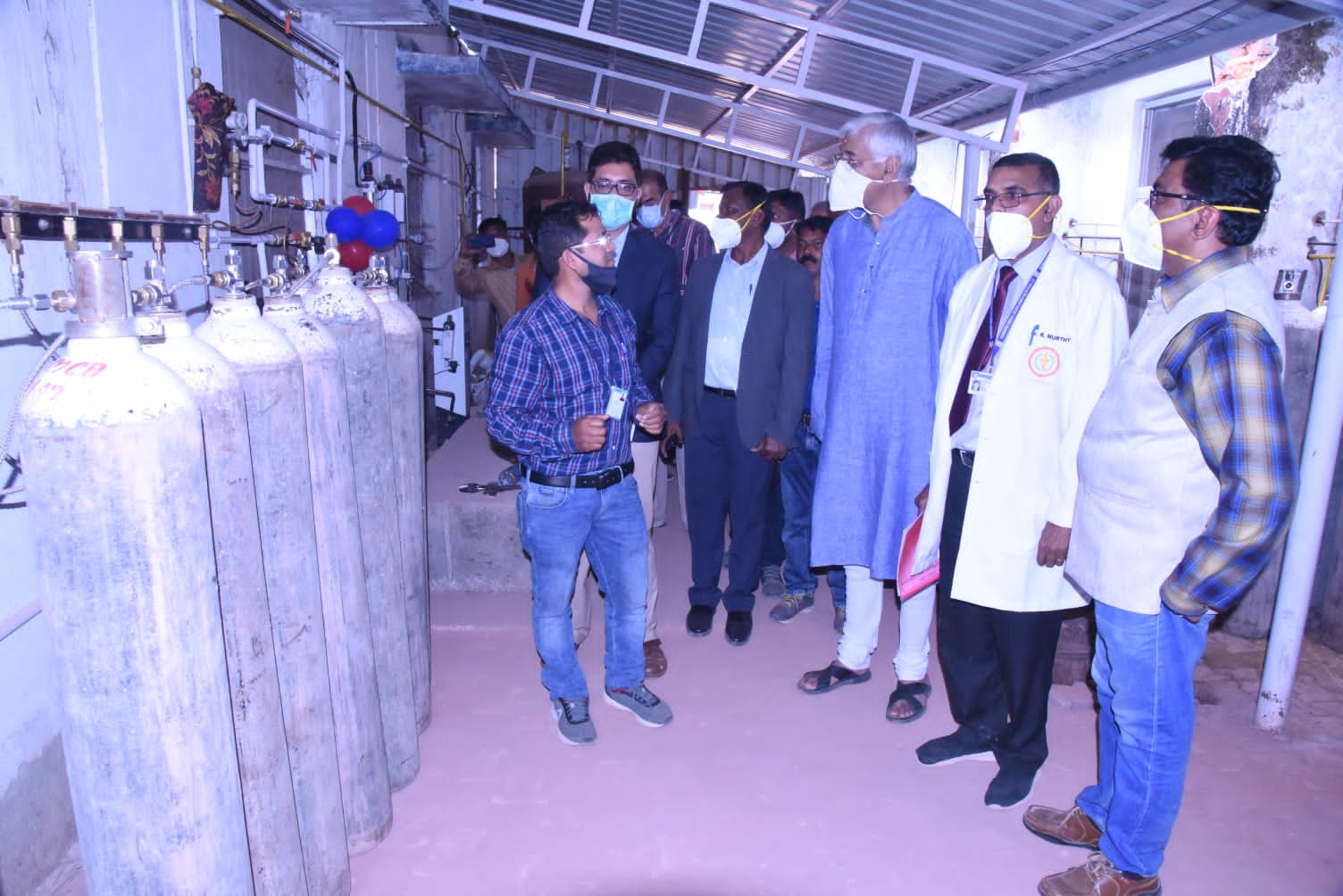 Health Minister TS Singhdeo inaugurates Oxygen generator plant in ambikapur