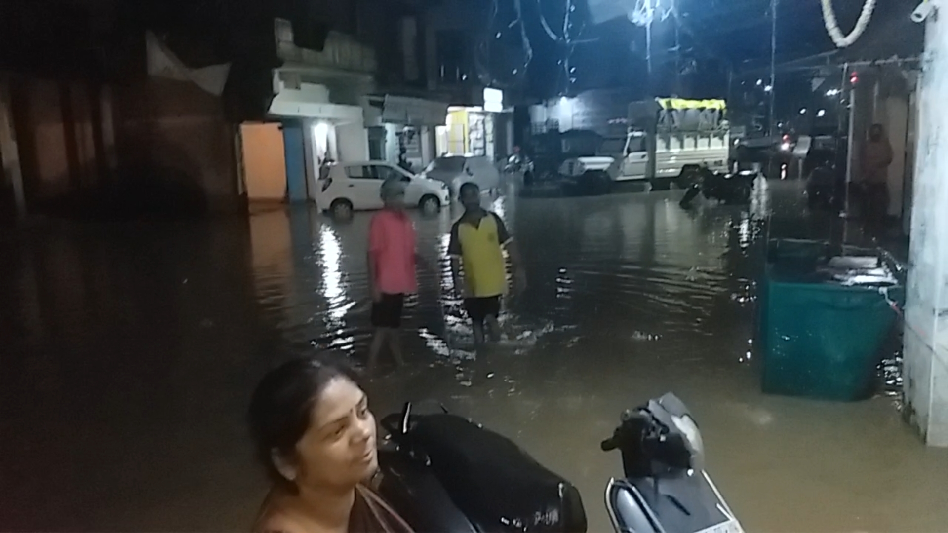 chillam chowk road became a pond