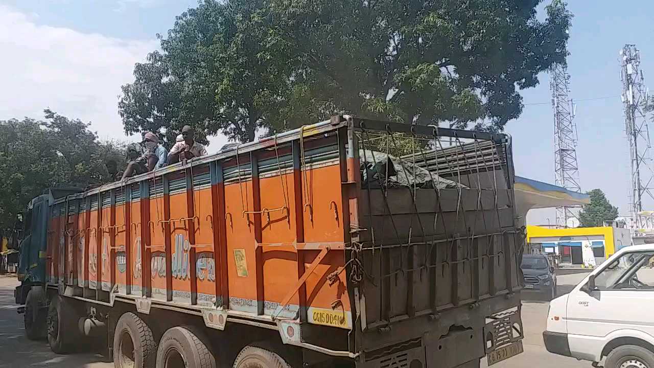 uttar pradesh labourers in sarguja