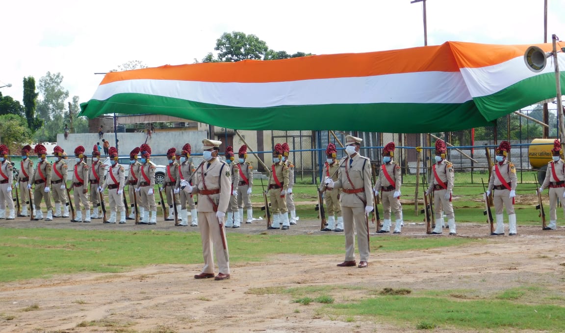 collector inspected full dress independence day rehearsal