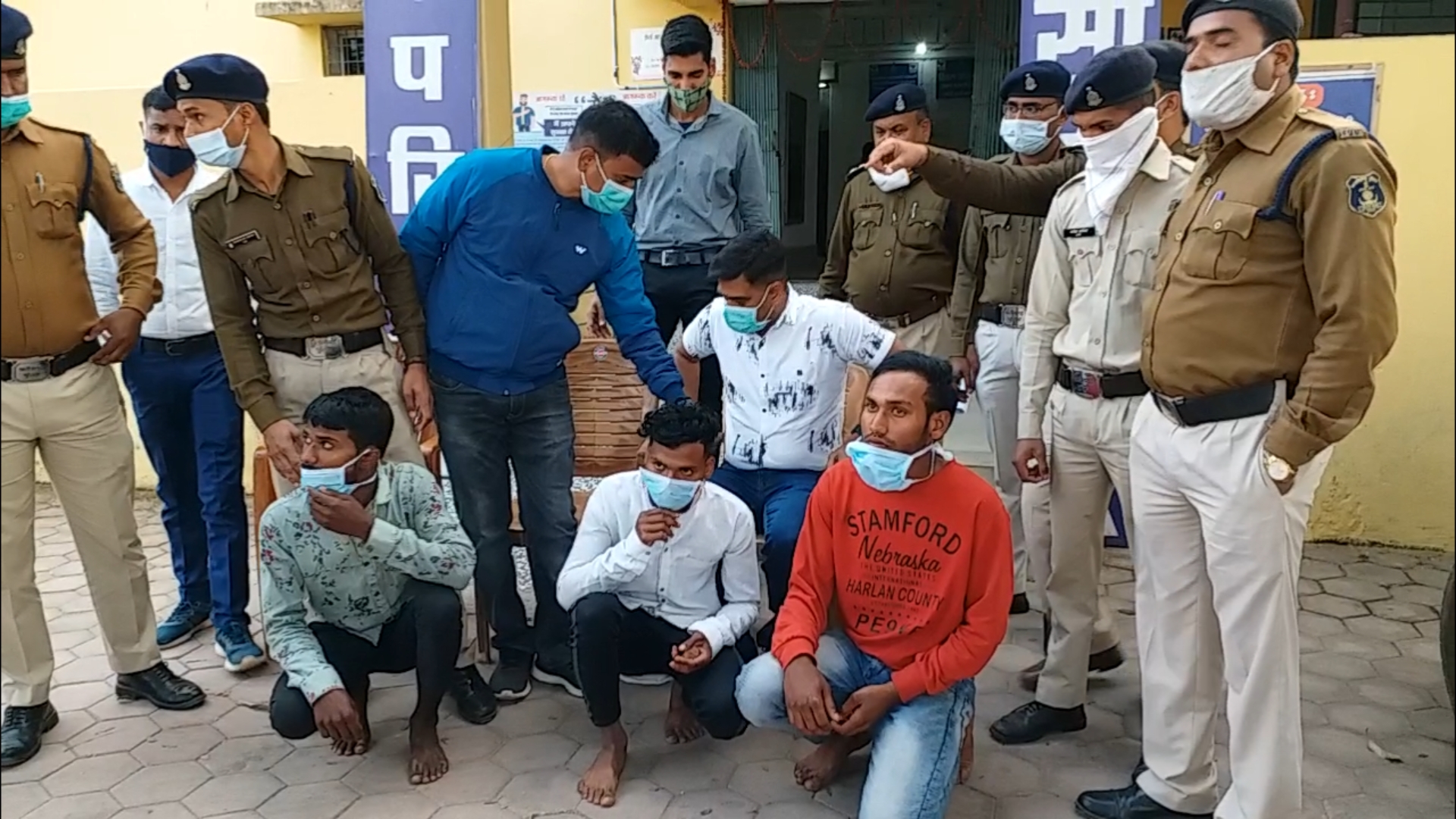 Five accused arrested for raping a minor girl in surajpur