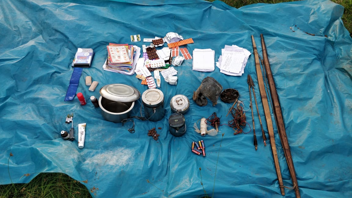 Naxalite material recovered