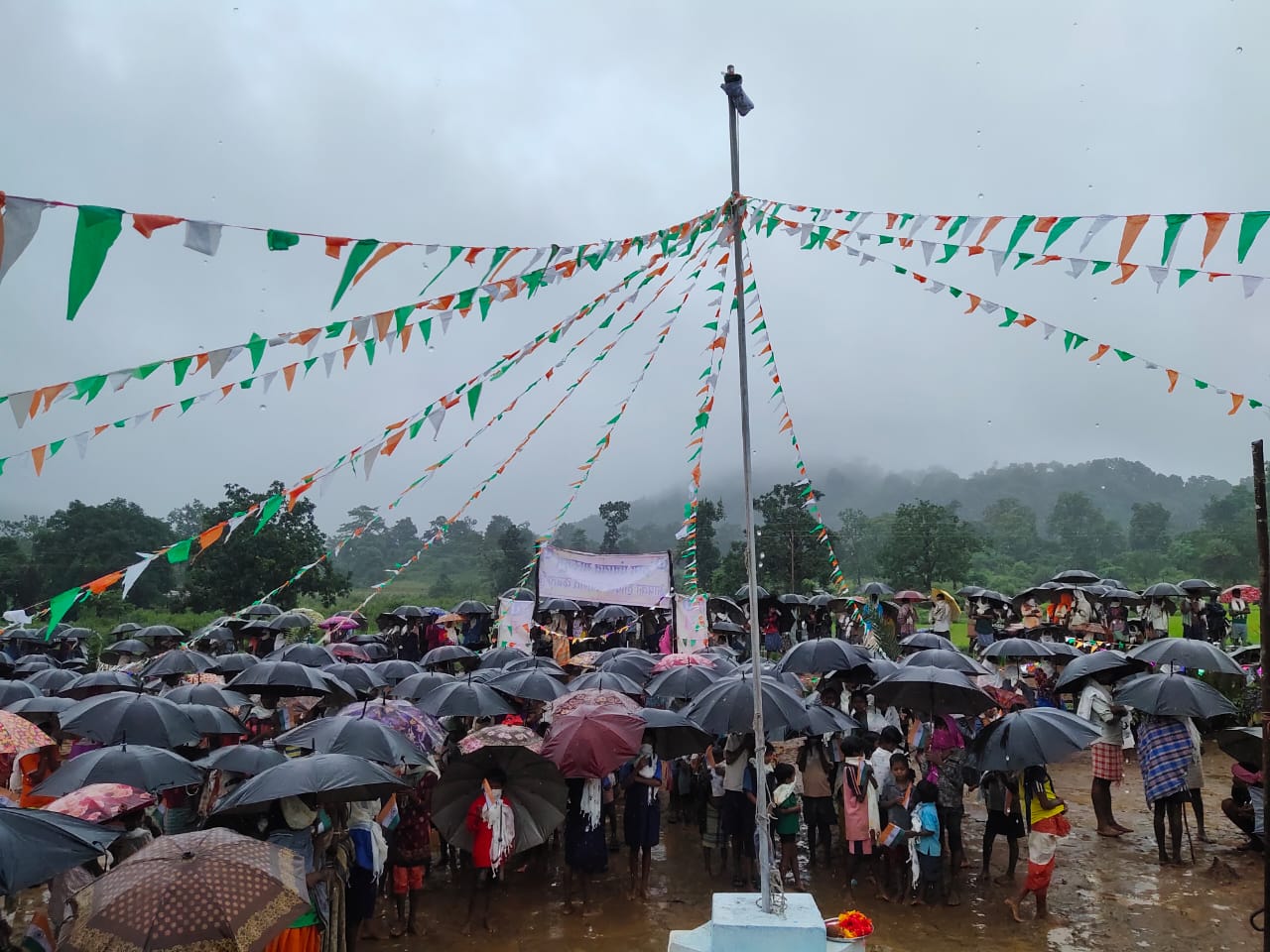 After 20 long years, Tricolour finally flutters in Chhattisgarh's Naxal-infested area