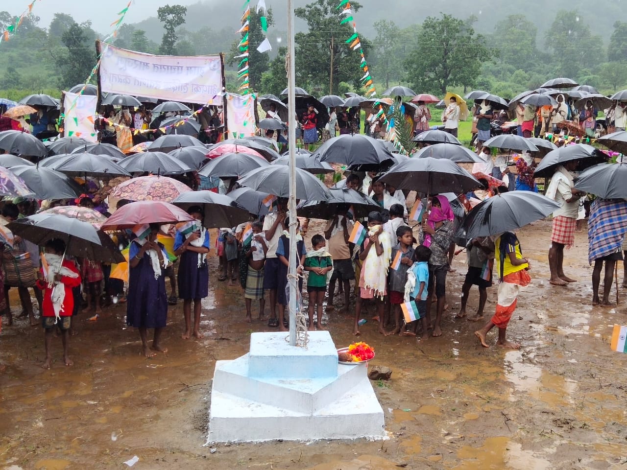 After 20 long years, Tricolour finally flutters in Chhattisgarh's Naxal-infested area