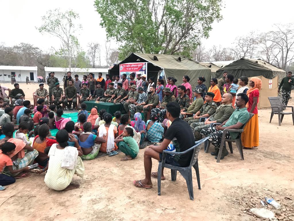 Twenty Four Naxalites Surrender in Sukma