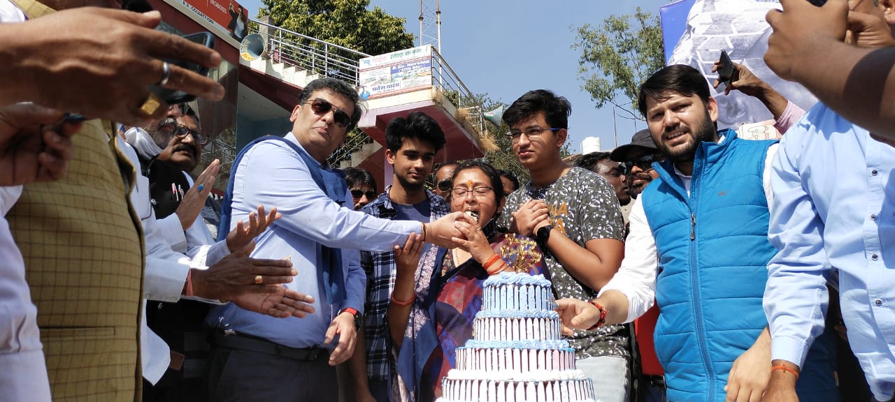 Celebrated birthday of Parliamentary Secretary Ambika Singhdeo